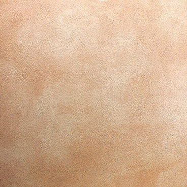 Abruzzi texture, hand-troweled Tobias Green plaster, shown in Natural / Red Stain